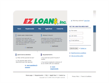 Tablet Screenshot of ezloansdelmarvaapply.com